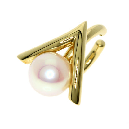 TASAKI   Earring Single ear cuff Akoya pearl Danger Claw K18 Yellow Gold Ladies