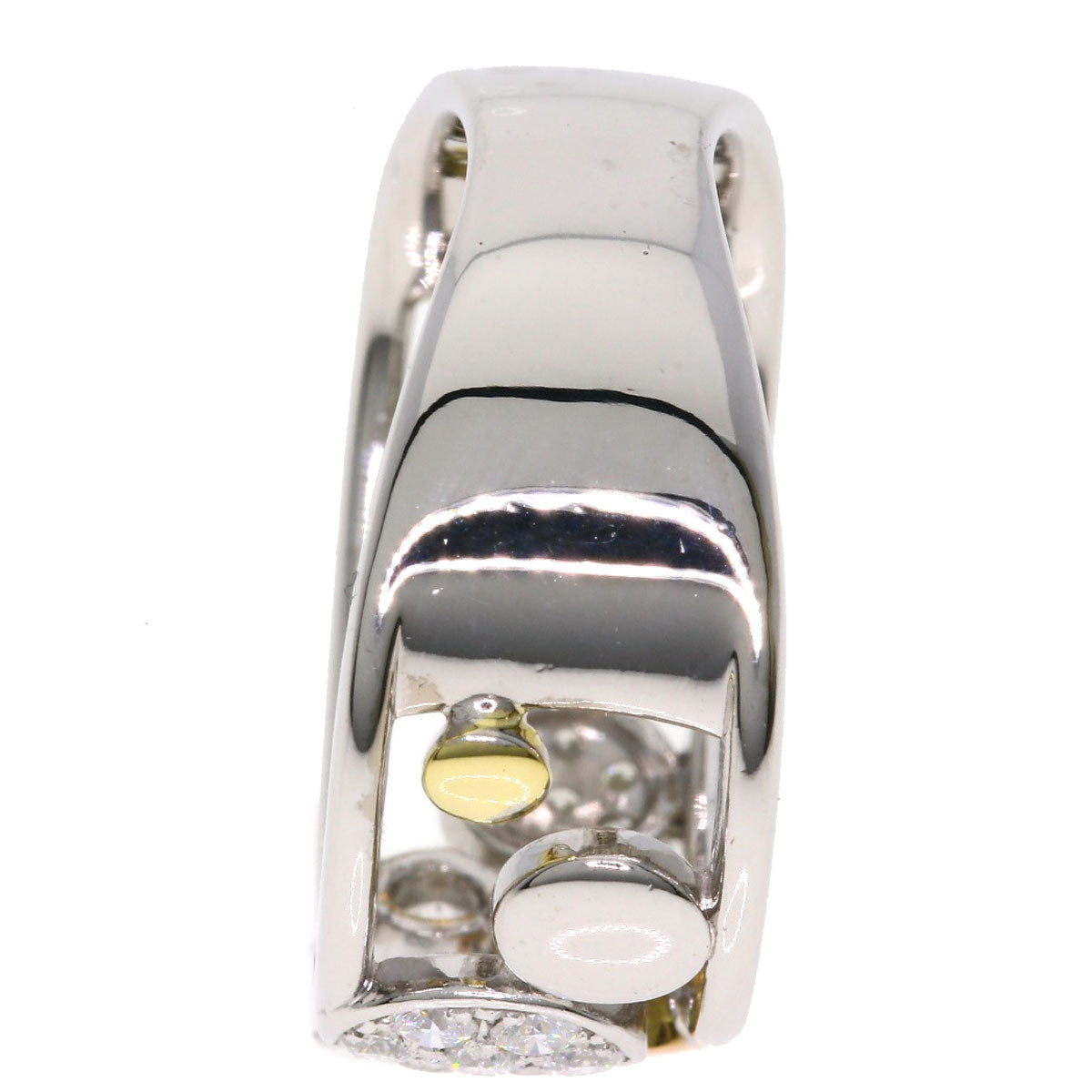TASAKI Diamond Ring K18 White Gold 18K Pink GoldLadies [Used]