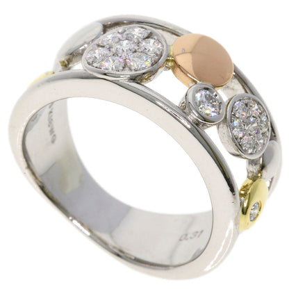TASAKI Diamond Ring K18 White Gold 18K Pink GoldLadies [Used]