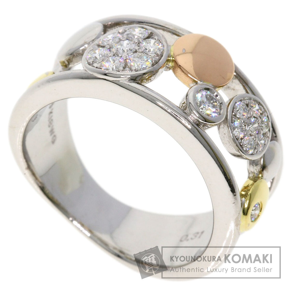 TASAKI   Ring Diamond K18 White Gold 18K Pink GoldLadies