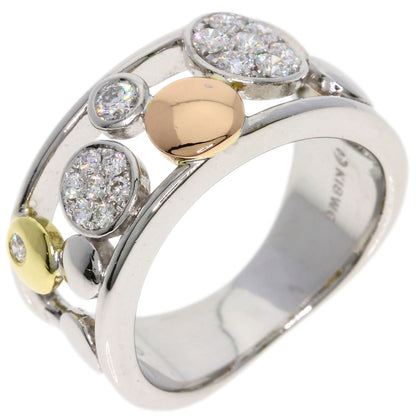 TASAKI Diamond Ring K18 White Gold 18K Pink GoldLadies [Used]