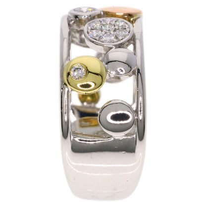 TASAKI Diamond Ring K18 White Gold 18K Pink GoldLadies [Used]