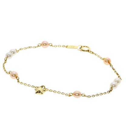 TASAKI   Bracelet Freshwater Pearl Pearl K18 Yellow Gold Ladies