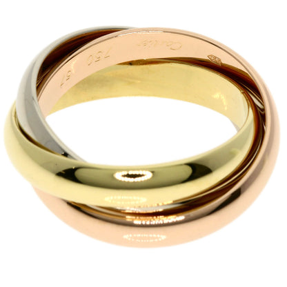 CARTIER   Ring Trinity #57 K18 Yellow Gold 18K Pink GoldLadies