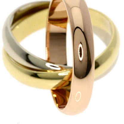 CARTIER   Ring Trinity #57 K18 Yellow Gold 18K Pink GoldLadies