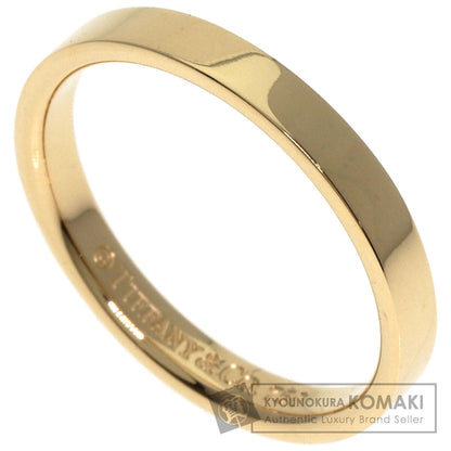TIFFANY&Co. Flat band Ring K18 Yellow Gold Ladies [Used]