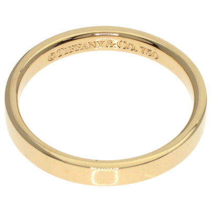 TIFFANY&Co. Flat band Ring K18 Yellow Gold Ladies [Used]