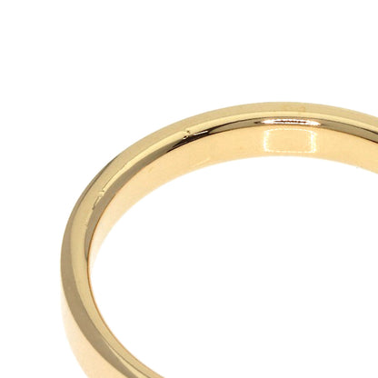 TIFFANY&Co. Flat band Ring K18 Yellow Gold Ladies [Used]