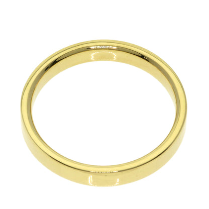 TIFFANY&Co. Flat band Ring K18 Yellow Gold Ladies [Used]