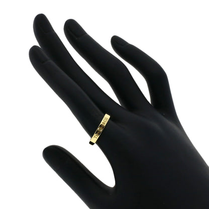 TIFFANY&Co. Flat band Ring K18 Yellow Gold Ladies [Used]