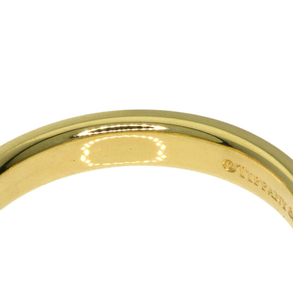 TIFFANY&Co. Flat band Ring K18 Yellow Gold Ladies [Used]