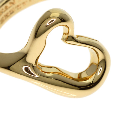 TIFFANY&Co. Open heart Ring K18 Yellow Gold Ladies [Used]