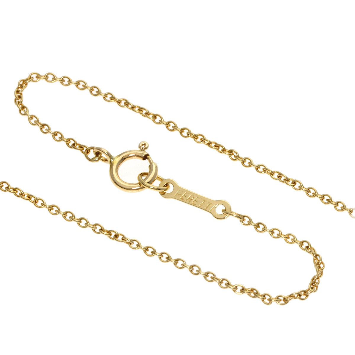 TIFFANY&Co.   Bean Necklace  K18 Yellow Gold Ladies [Used]