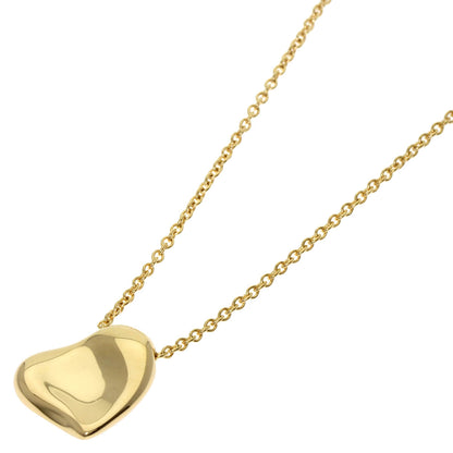 TIFFANY&Co. Full heart Necklace K18 Yellow Gold Ladies [Used]