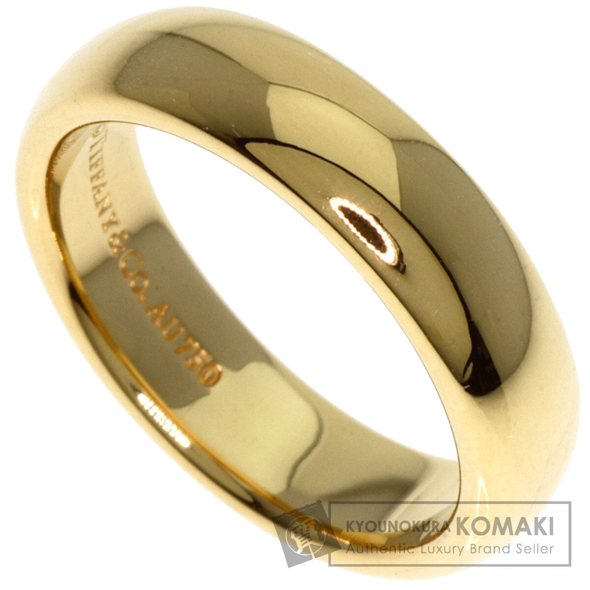 TIFFANY&Co. wedding Ring K18 Yellow Gold Ladies [Used]