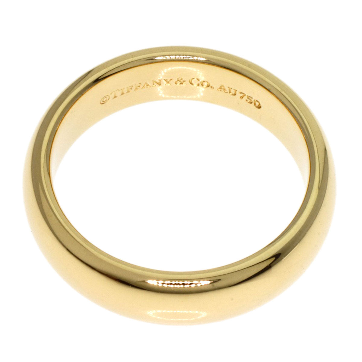 TIFFANY&Co. wedding Ring K18 Yellow Gold Ladies [Used]