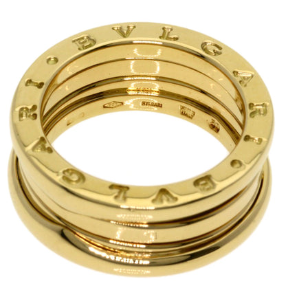 BVLGARI B.zero1 2 band #50 Ring K18 Yellow Gold Ladies [Used]