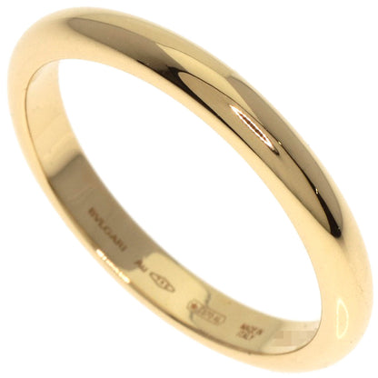 BVLGARI wedding Ring K18 Yellow Gold Ladies [Used]
