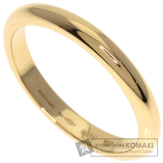 BVLGARI wedding Ring K18 Yellow Gold Ladies [Used]
