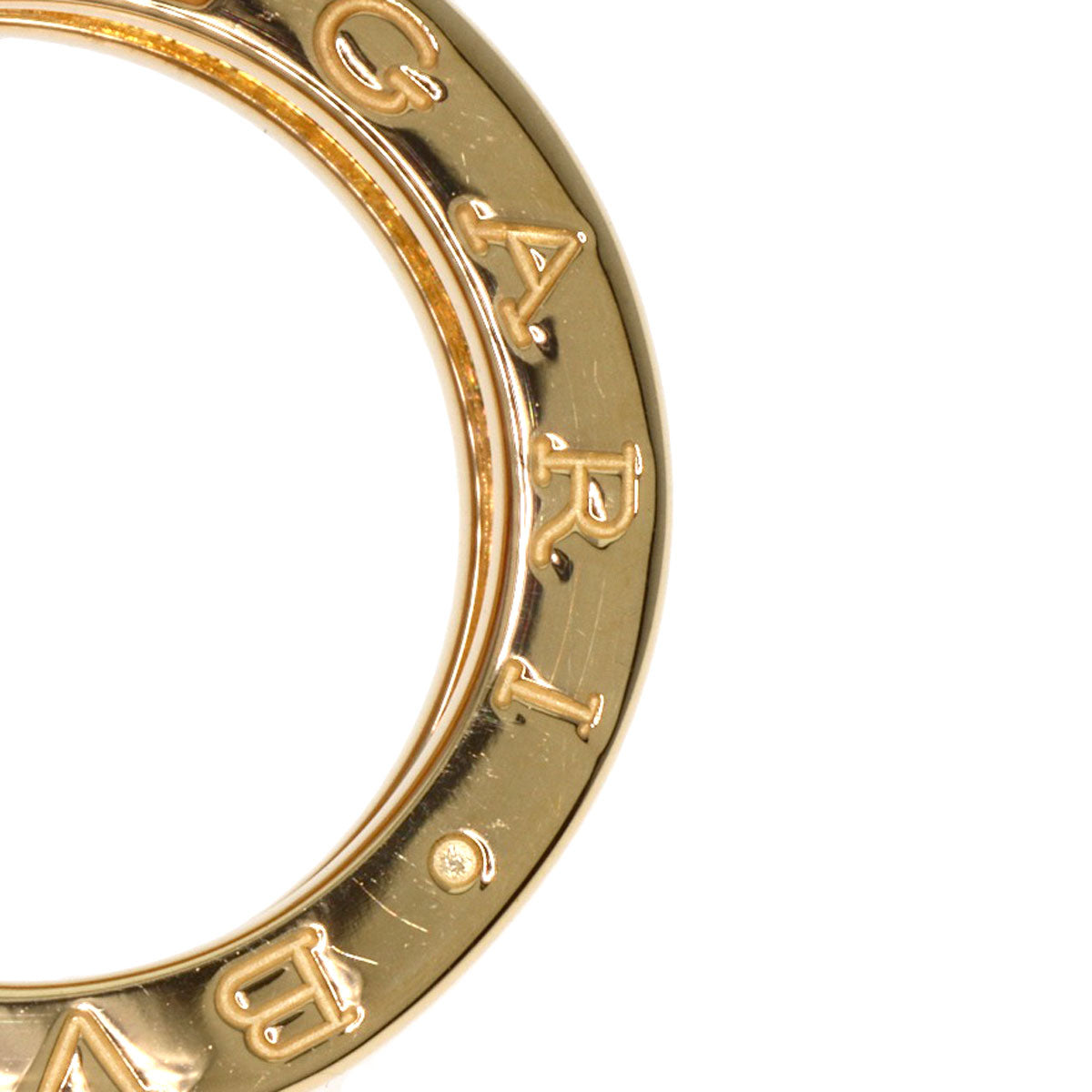 BVLGARI B.zero1 1 band XS #46 Ring K18 Yellow Gold Ladies [Used]