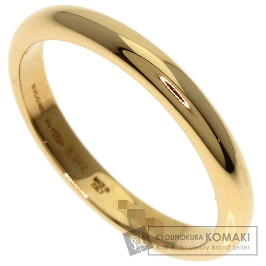 BVLGARI wedding Ring K18 Yellow Gold Ladies [Used]