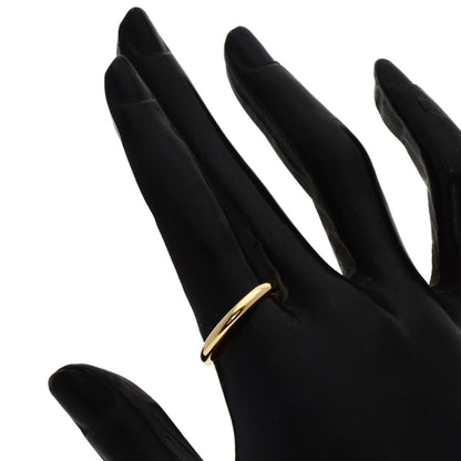 BVLGARI wedding Ring K18 Yellow Gold Ladies [Used]