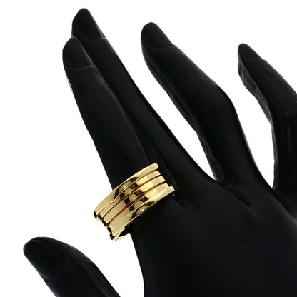 BVLGARI   Ring B.zero1 3 Band #64 K18 Yellow Gold unisex