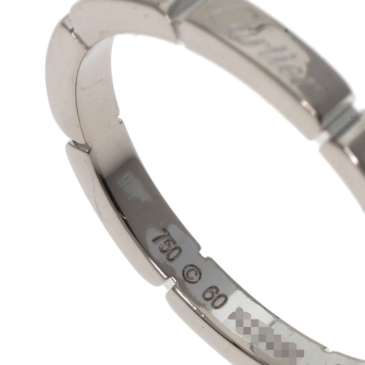 CARTIER Mayon PANTHERE #60 Ring K18 White Gold unisex [Used]