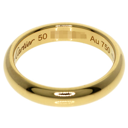CARTIER   Classic Wedding #50 Ring  K18 Yellow Gold Ladies [Used]