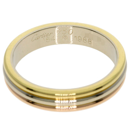 CARTIER   Vendome Three Color #54 Ring  K18 Yellow Gold K18 White GoldLadies [Used]