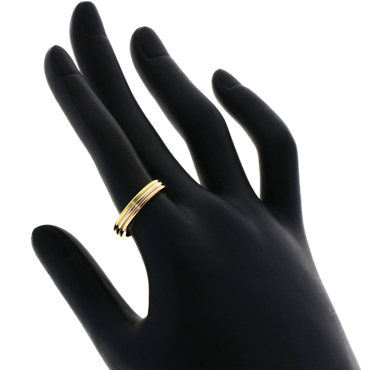 CARTIER   Vendome Three Color #54 Ring  K18 Yellow Gold K18 White GoldLadies [Used]