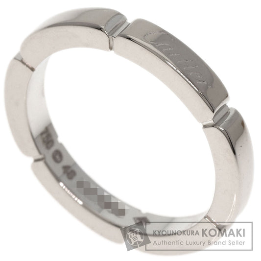 CARTIER Maillon PANTHERE #48 Ring K18 White Gold Ladies [Used]
