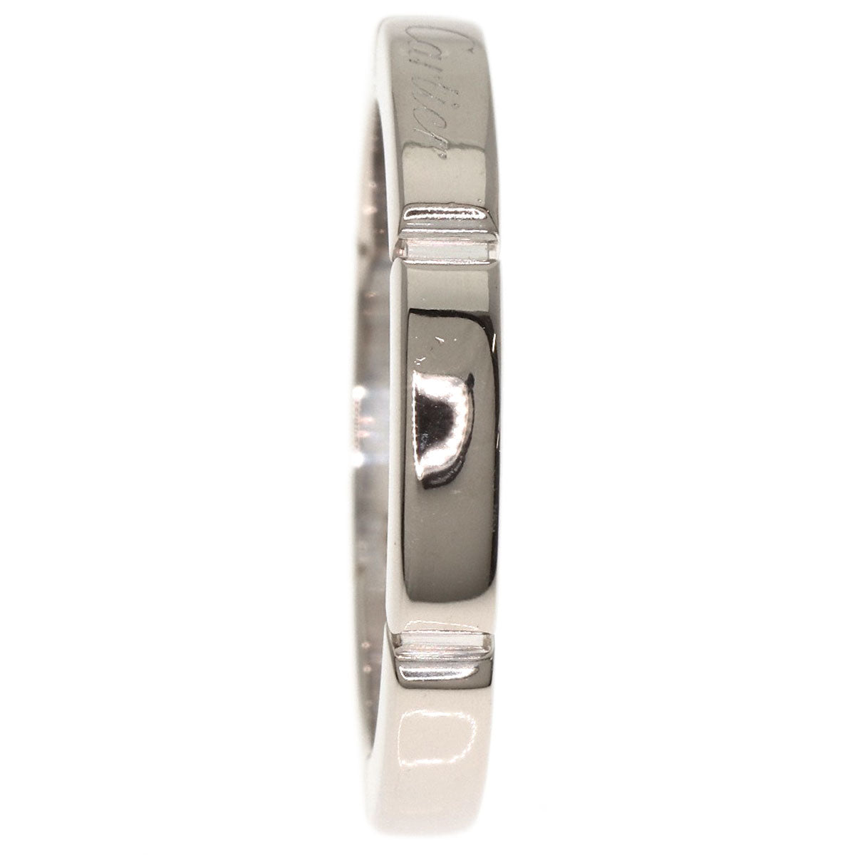 CARTIER Maillon PANTHERE #48 Ring K18 White Gold Ladies [Used]