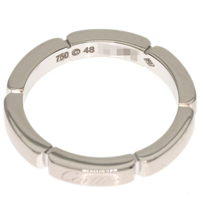 CARTIER Maillon PANTHERE #48 Ring K18 White Gold Ladies [Used]
