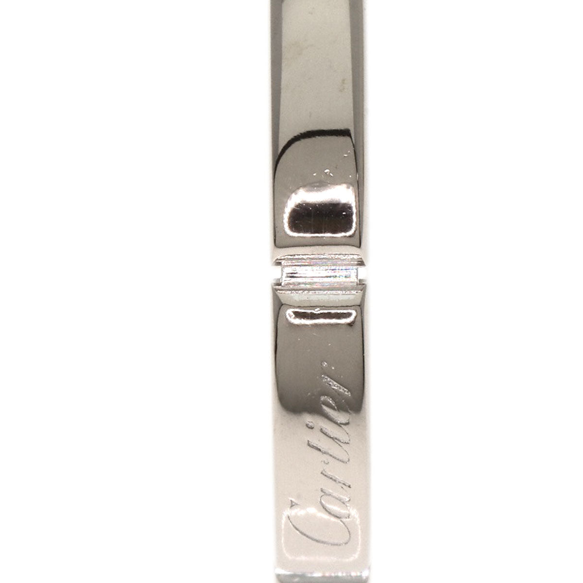 CARTIER Maillon PANTHERE #48 Ring K18 White Gold Ladies [Used]