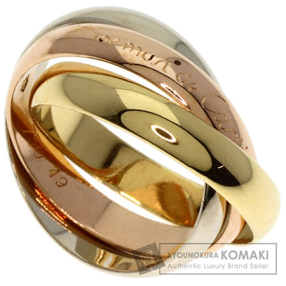 CARTIER   Ring Trinity #49 K18 Yellow Gold K18 White GoldLadies