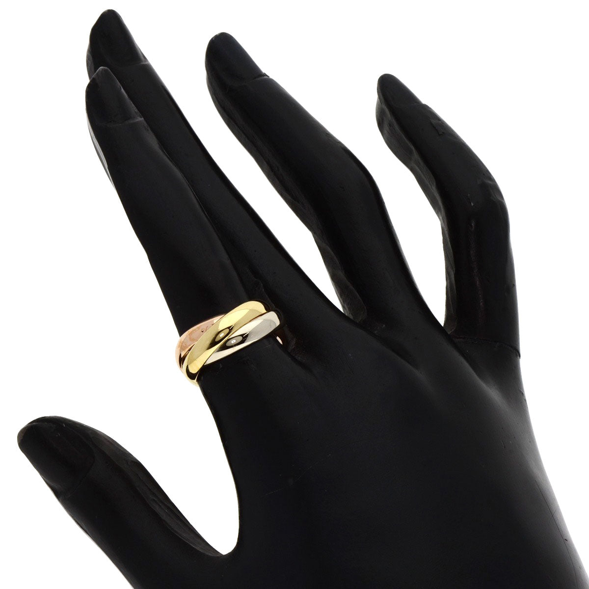 CARTIER   Ring Trinity #49 K18 Yellow Gold K18 White GoldLadies