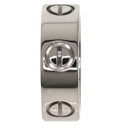 CARTIER love ring #45 Ring K18 White Gold Ladies [Used]