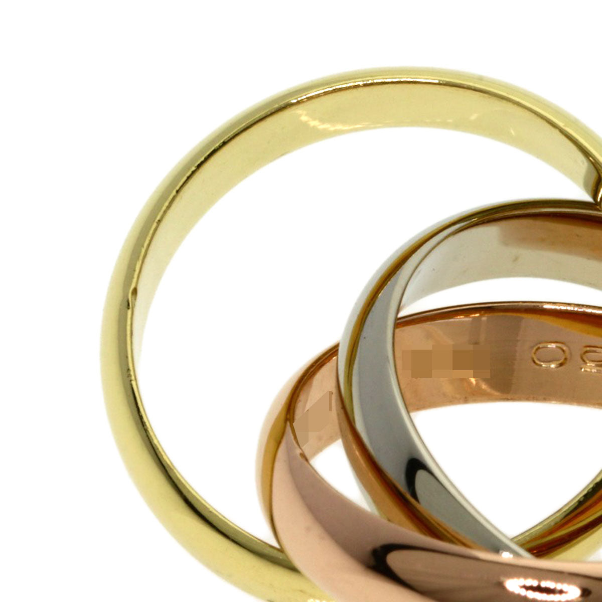 CARTIER   Ring Trinity #50 K18 Yellow Gold K18 White GoldLadies