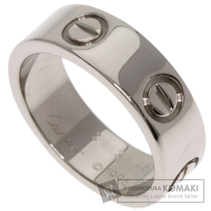 CARTIER love ring #48 Ring K18 White Gold Ladies [Used]