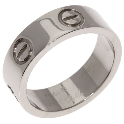 CARTIER love ring #48 Ring K18 White Gold Ladies [Used]