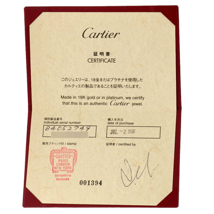 CARTIER Trinity current model #49 Ring K18 Yellow Gold K18 White GoldLadies [Used]