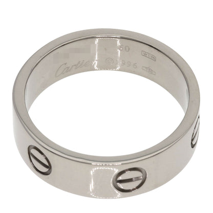 CARTIER love ring #60 Ring K18 White Gold Ladies [Used]