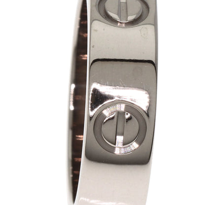 CARTIER love ring #53 Ring K18 White Gold Ladies [Used]