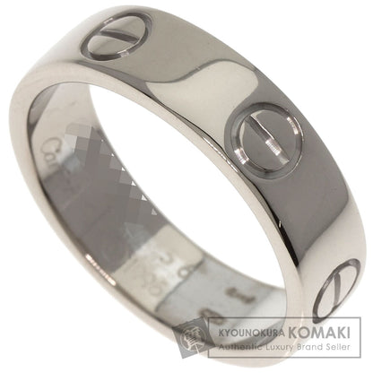 CARTIER love ring #56 Ring K18 White Gold Ladies [Used]