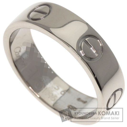 CARTIER love ring #56 Ring K18 White Gold Ladies [Used]