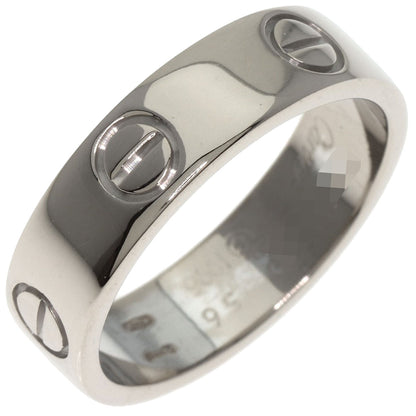CARTIER love ring #56 Ring K18 White Gold Ladies [Used]