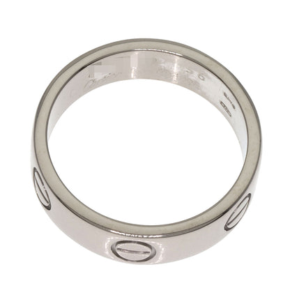 CARTIER love ring #56 Ring K18 White Gold Ladies [Used]