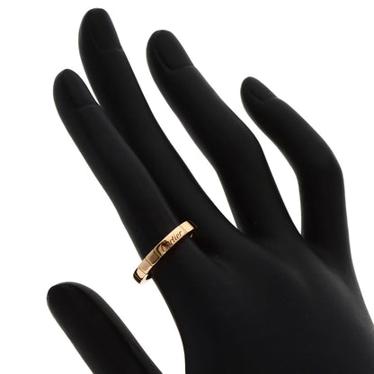 CARTIER Laniere # 51 Ring K18 Pink Gold Ladies [Used]