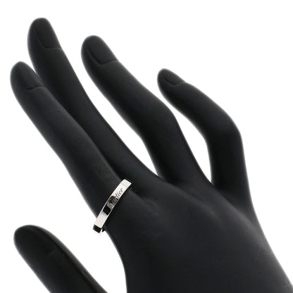 CARTIER   Ring Engraved # 54 Platinum PT950 Ladies